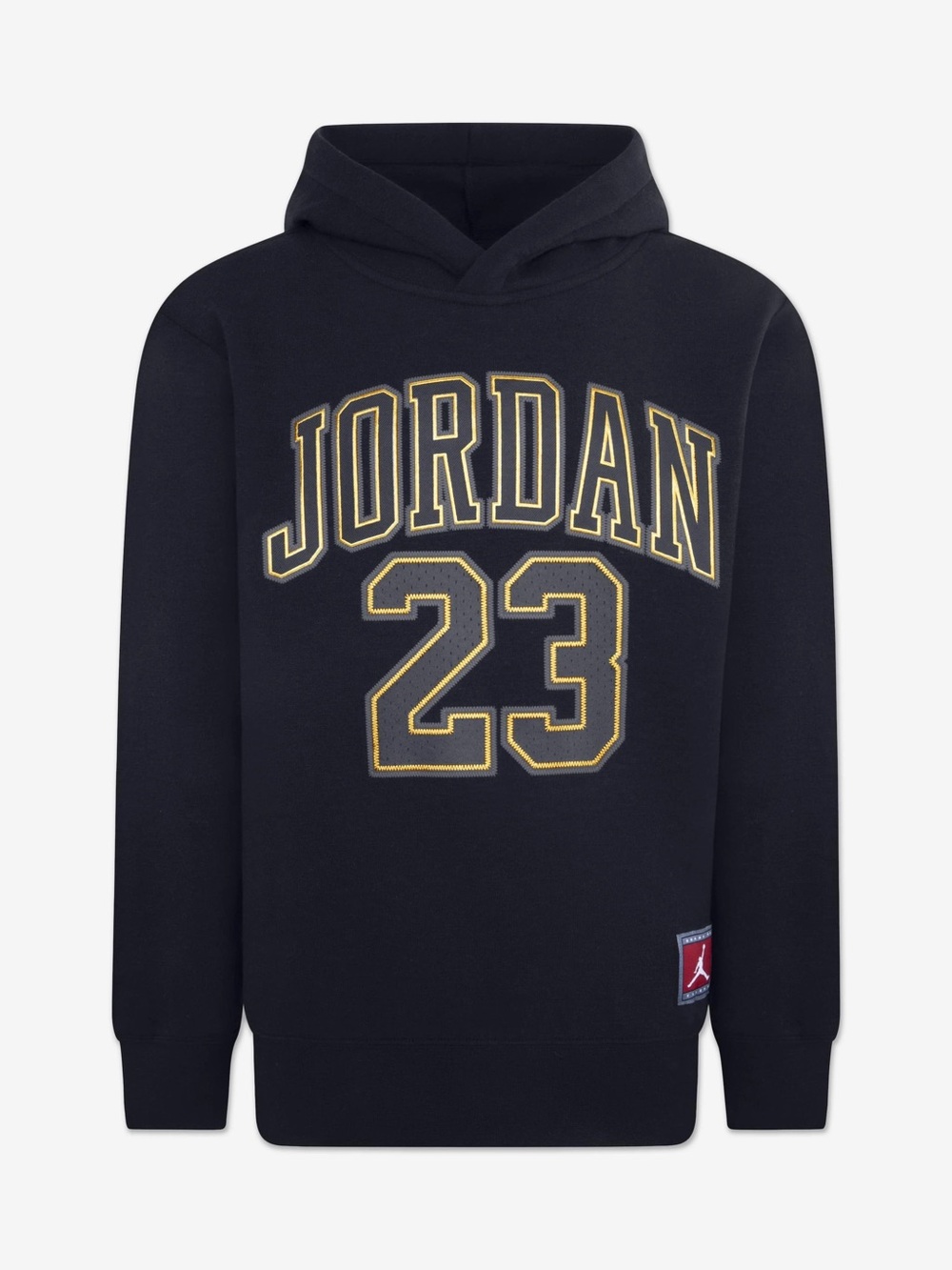 Jordan Hoodie in Navy with Gold Graphic